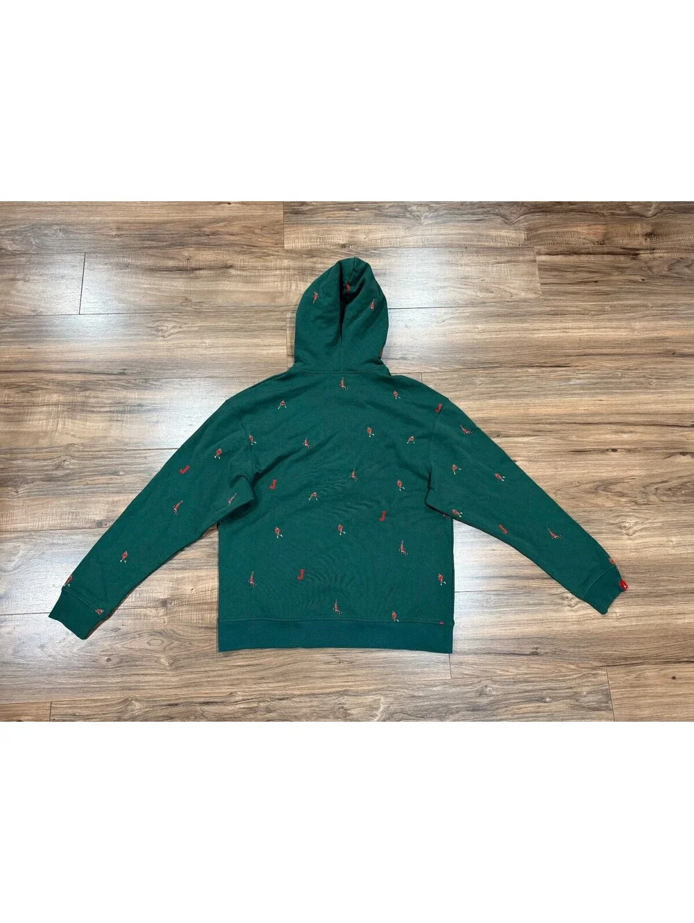 Jordan Essentials Statement Men's Allover Print Fleece Pullover Hoodie